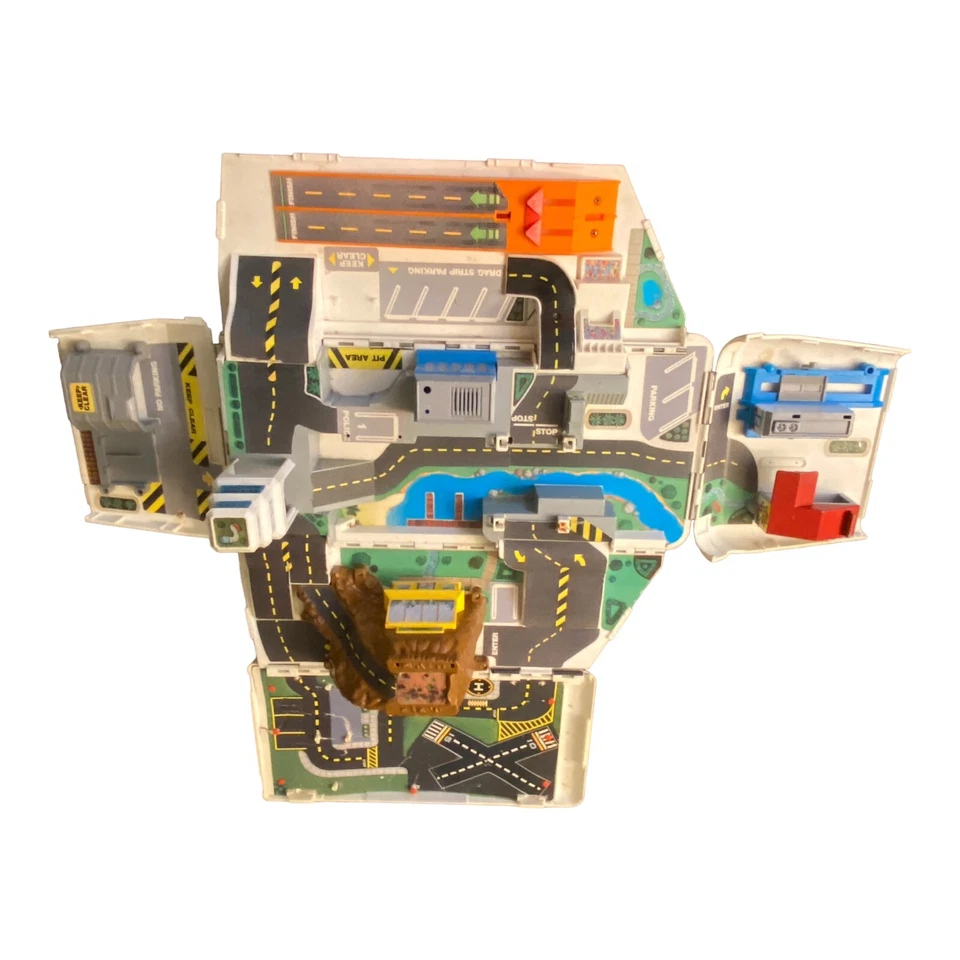 🍌 Autocaravana Micro Machines Galoob Super City Van Camper 1991 de colección juego desplegable Foto 2 de 4