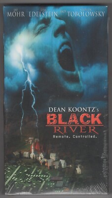 Dean Koontz's Black River (Factory Sealed Mint VHS Screener) Jay Mohr