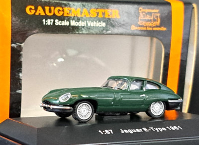 Gaugemaster GM315 - OO/HO Gauge - 1:87 - Jaguar E-Type 1961 - Green