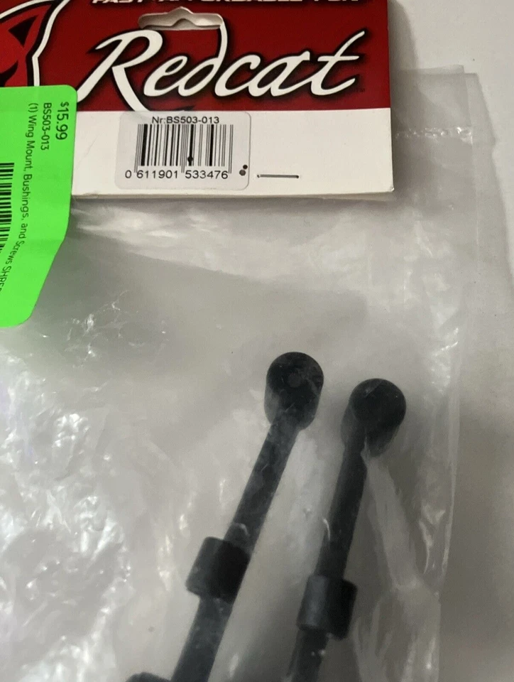 Redcat Shredder BS503-013 Wing Mount & BS503-012 Steering Servo Link - Image 4 of 4