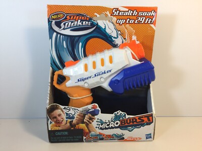 Nerf Super Soaker Micro Burst Mini Squirt Gun Hasbro Brand New In Box!