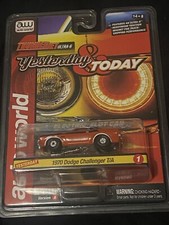 Auto World Thunderjet 1970 Dodge Challenger Red HO Scale SC400-1R