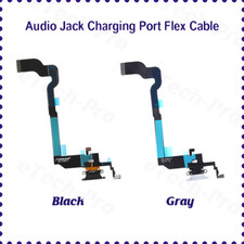 For iPhone X Mic Audio Jack Charging Port Dock Connector Flex Cable Replacement