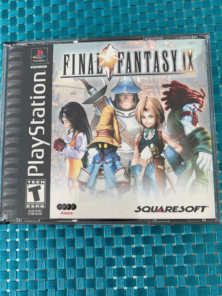 RARE RPG PLAYSTATION Ps1 Game Final Fantasy Ix 9 Complete W Manual