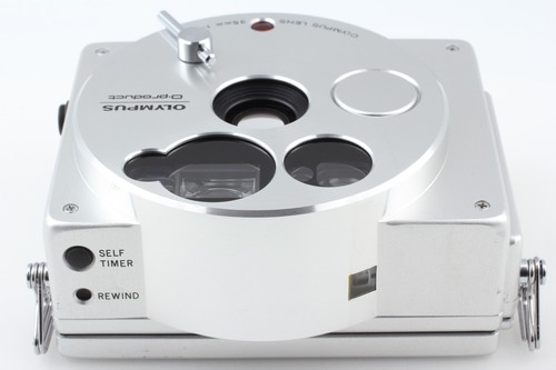 "NEUWERTIG+++ mit Blitz" Olympus O-Product analoge Kompaktkamera 35 mm f3,5 JAPAN - Bild 8 von 14