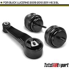 3x Engine Motor & Torque Strut Mount for Buick Lucerne 2009 2010 2011 V6 3.9L