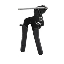 Cable Tie Tool Gun Stainless Steel Cable Tie Tool With 200pcs Metal Zip Ties