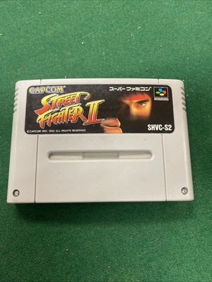STREET FIGHTER 2 SUPER FAMICOM **Tested Working**