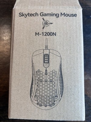 Skytech Gaming Classic M-1200N RGB Gaming Mouse Black New with Box Never Used