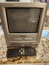 Toshiba 9" CRT TV DVD Player Combo MD9DM1R 9" Retro Gaming TV With OEM Remote