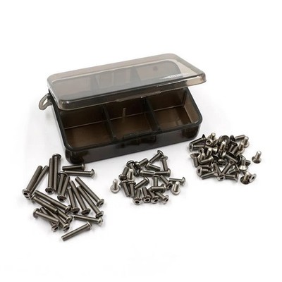 Yeah Racing Titan Schrauben sortiertes Set mit Box für Yokomo 870C Super Dog Fight...