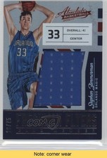 2016 Absolute Freshman Flyer Jumbo Jerseys 16/75 Stephen Zimmerman #40 READ z0c