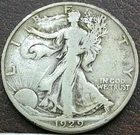 US 1929-S Walking Liberty Half Dollar  **