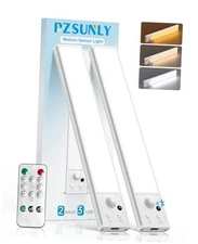 Under Cabinet Lighting Wireless,Rechargeable Motion White - 8inch - 2 Pack