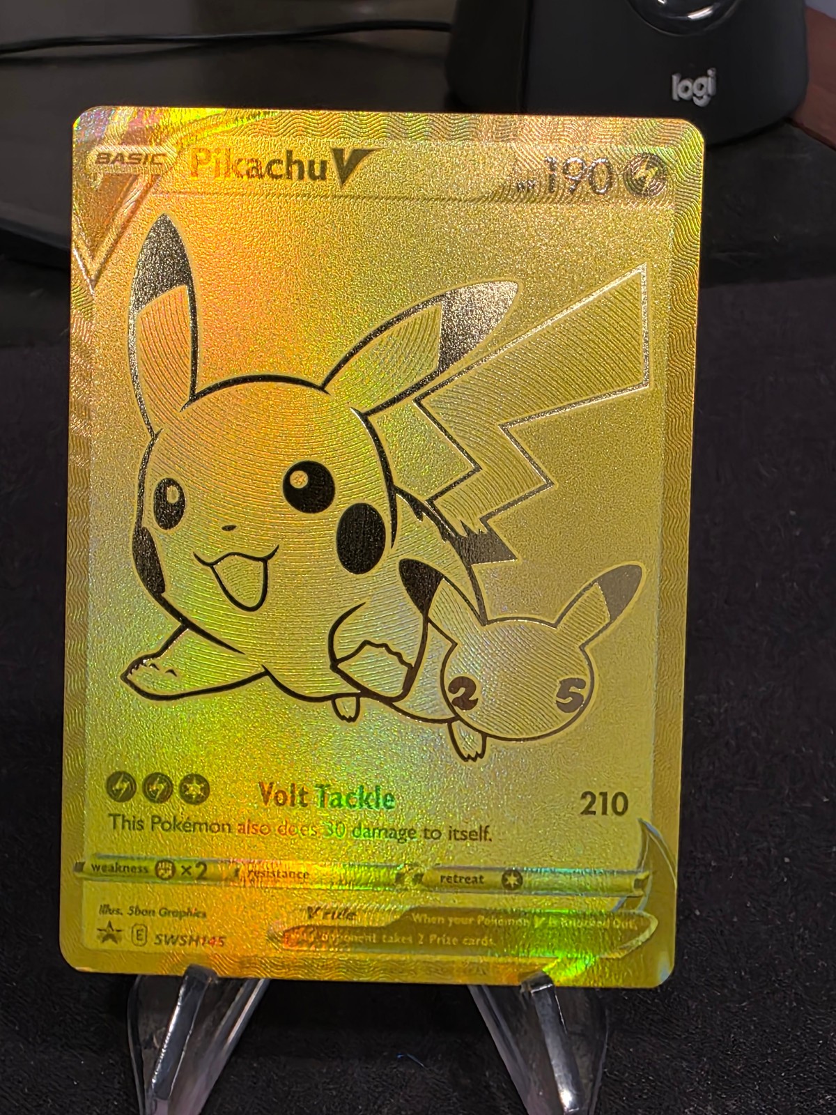 Pikachu V SWSH145 SWSH: Sword & Shield Promo Cards Holo