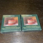 2 NEW Full Denture Set for Men and Women Upper and Lower Denture False Teeth