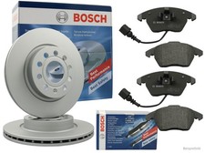 Bosch Bremsenset vorne Bremsscheiben Bremsbeläge für AUDI SEAT SKODA VW
