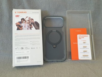 TORRAS für Iphone 17 Pro Max Ostand Q3 Air Handyhülle Schwarz OVP Neu