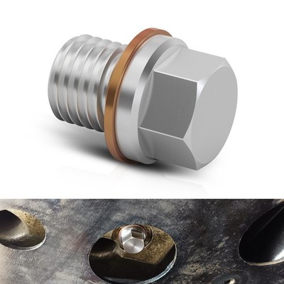 Magnetic Oil Drain Plug For Polaris Ranger 570 850 700 600 RZR XP 1000 XP 4 1000
