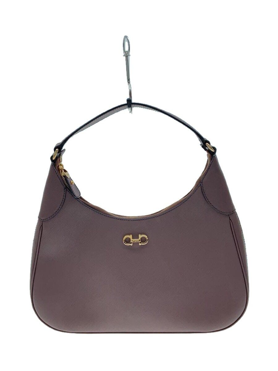 Salvatore Ferragamo Handbag leather Purple Used | eBay