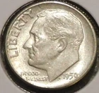 Silver Dime - Roosevelt - 1950 [Set break]