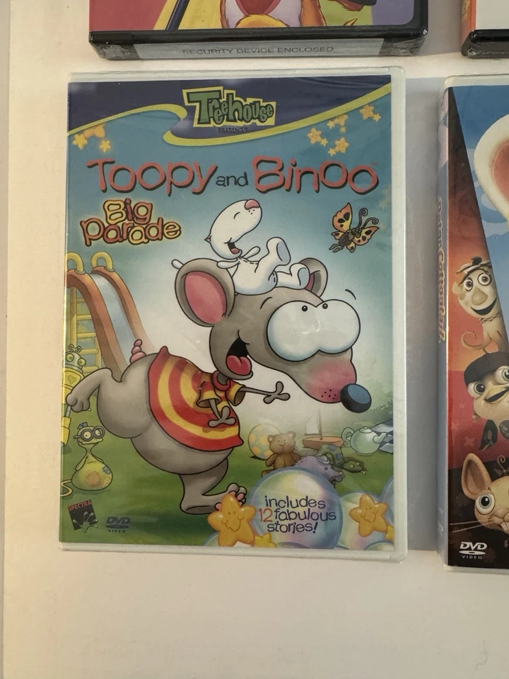 Child/Teen DVD Movies (12) Princess Bride, Happy Feet, Rudolf, Barney- SEALED Foto 2 de 4