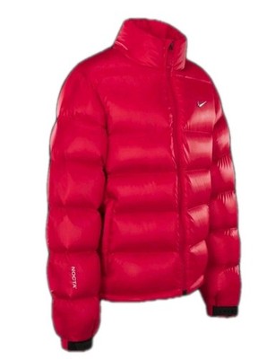 Nike AIR レッド ジャケット Nike Air x NOCTA Sunset Red Down Puffer Jacket Drake Men's Sz Med