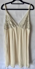 Vintage Oscar de la Renta Pink Label Slip Dress Nightgown Size XL