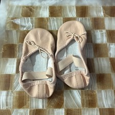 NEW Bloch Children's Dansoft Leather Ballet Shoes in Pink 6.5B S0205T