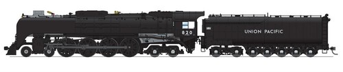 Broadway Limited HO GAUGE #7363 Union Pacific 4-8-4, Clase FEF-2, RN #820~NUEVO | Zustand: New