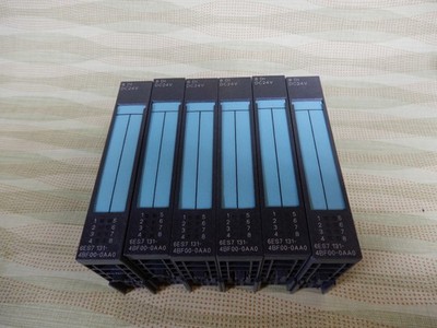Siemens 6ES7 8 Digit Input Mods (6) 131-4BF00-0AA0 Good Condition Working Pulls