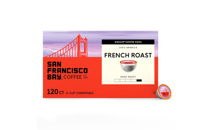 San Francisco Bay French Roast K-Cup Pods, Dark Roast, 120 Count