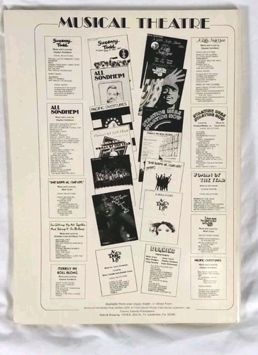 Cancionero Starting Here Starting Now Maltby Jr & Shire Selecciones Vocales 1977 - Imagen 2 de 4