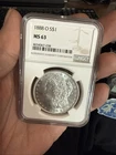 1888 O Morgan Silver Dollar NGC Certified MS63 - Beautiful Coin!!