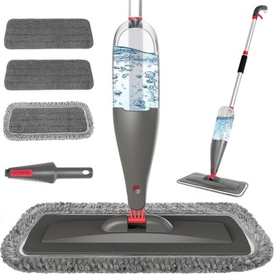 Elegant Spray Mop with 800ml Water Tank & Washable Pads for Effortless Cleaning
