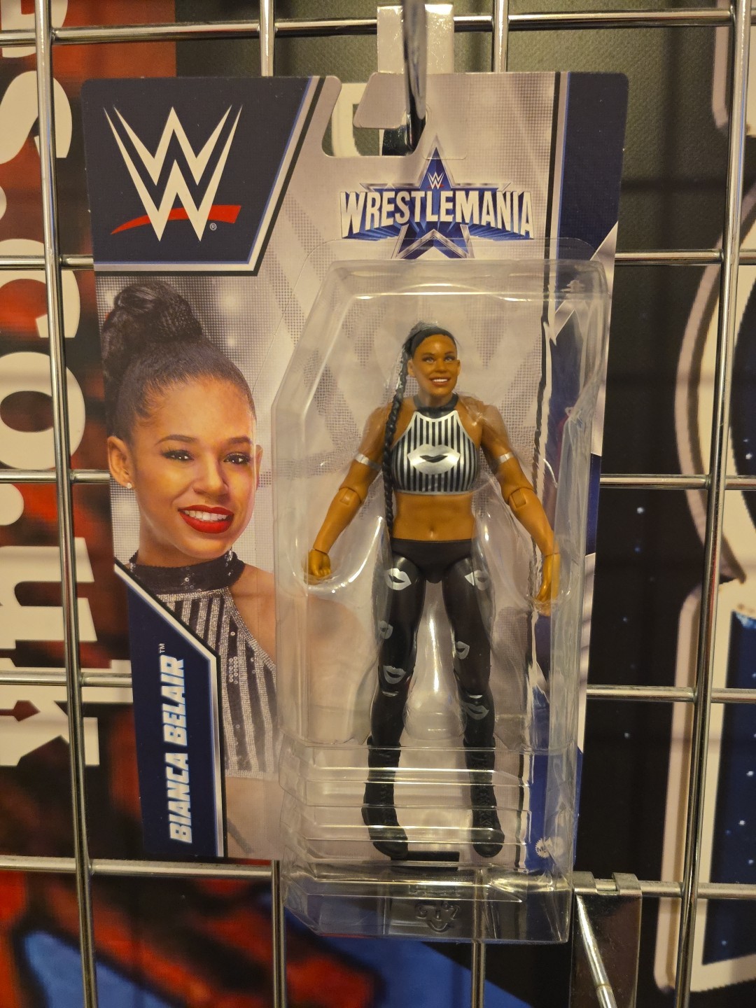 WWE Basic WrestleMania Bianca Belair Wrestling Action Figure