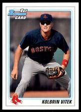 Kolbrin Vitek 2010 Bowman Draft Picks & Prospects #BDPP68 Red Sox MLB READ