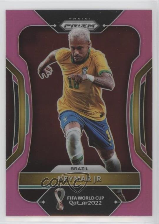 2022 Panini Prizm World Cup Qatar Pink Prizm Neymar Jr #32 14dq
