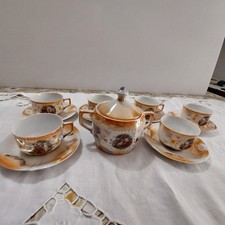 Servizio da caffè in fine porcellana con zuccheriera Winterling Bavaria Vintage