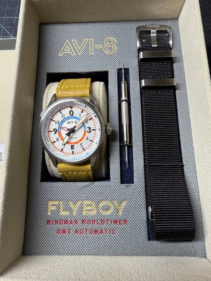 AVI-8, Flyboy Wingman, World Timer - Automatic - Image 2 of 4