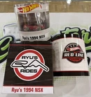 Hot Wheels Mattel Creations Red Line Club RLC Ryu's 1994 NSX Ryu's Rides