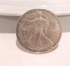 2014 U.S. Mint American Eagle 1 oz .999 Fine Silver Bullion Coin with Capsule.