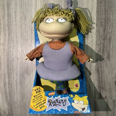 Rugrats Angelica Pickles Doll Hair Raising 1997 Mattel 17639 Nickelodeon Vintage