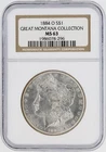 1884-O Morgan Silver Dollar NGC MS63 S$1 New Orleans Minted No Reserve