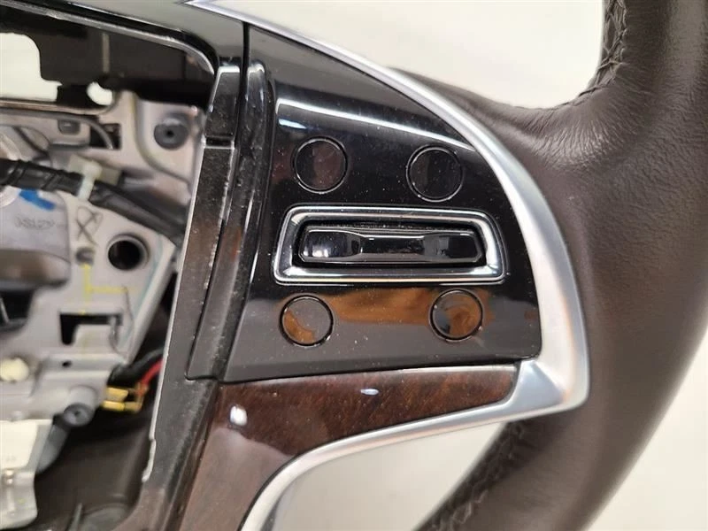 2015 15 CADILLAC XTS Leather Cocoa Steering Wheel 84238470 - Image 2 of 4