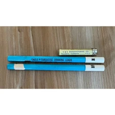Vintage Berol Turquoise Eagle Drafting Leads V&E Manufacturing 4H H 6H