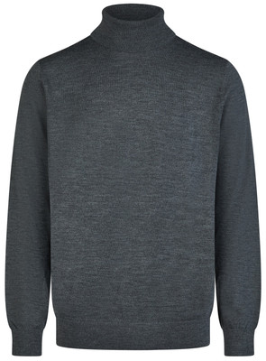 Marvelis Pullover Merinowolle Rollkragen anthrazit - ohne OVP