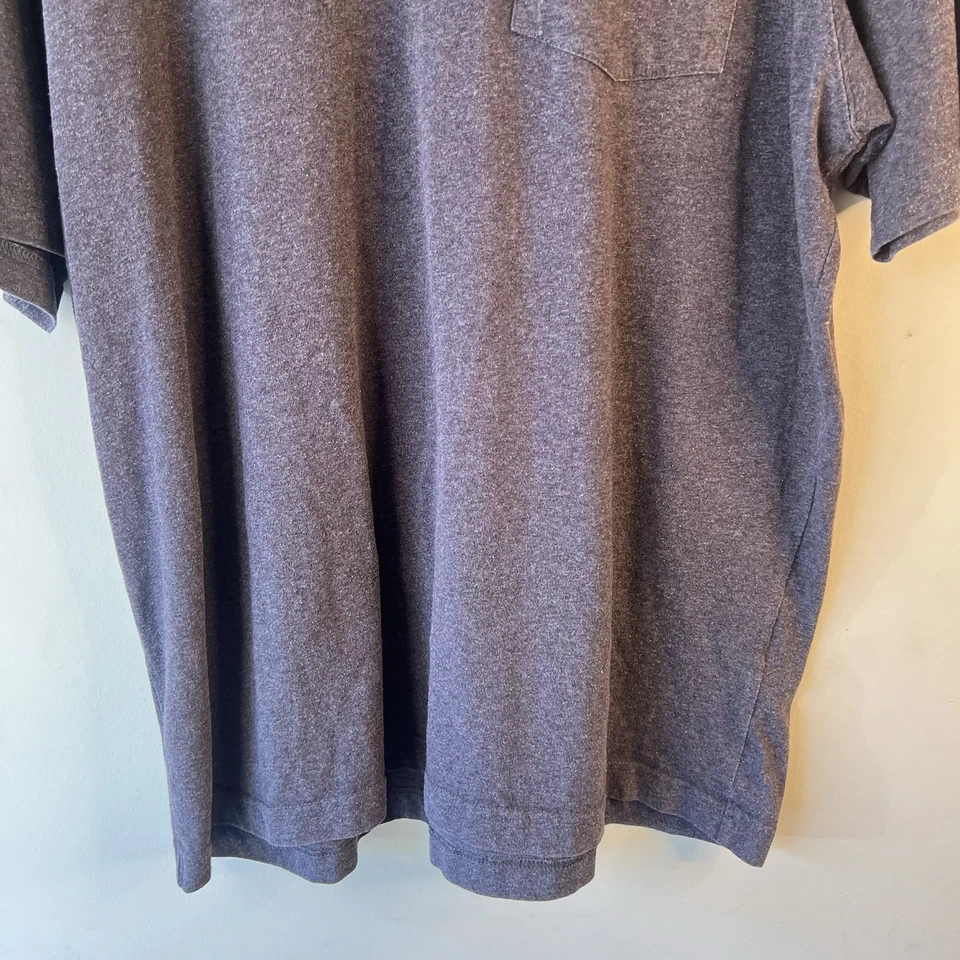 Carhartt Pocket T Shirt Mens Size Large Grey Original Fit Workwear Tee K87 Skate - image 4 of 4