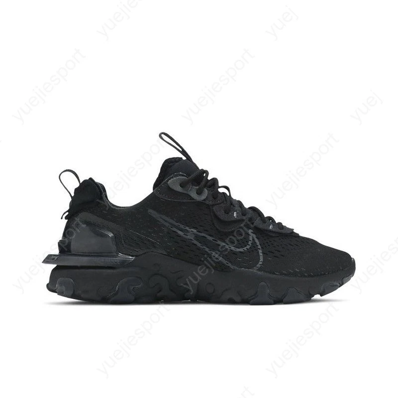 Nike React Vision Triple Black for Sale | Authenticity 