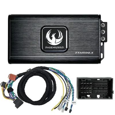 PHOENIX GOLD ZXMPFT1 Plug And Jouer 500 W RMS 4 Canal Power Up Kit Pour Fiat - Photo 1/4